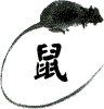 clip art zodiac rat1